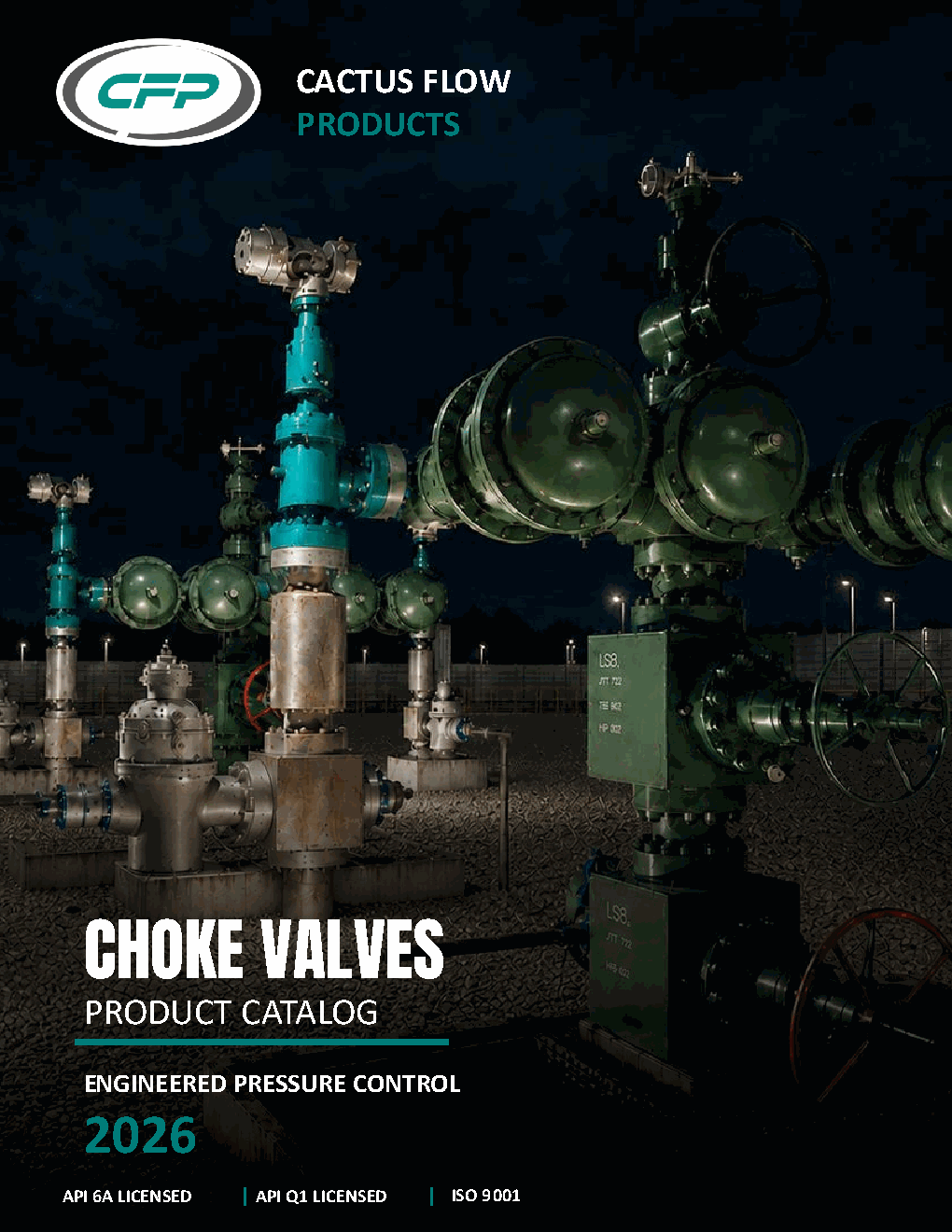 Front cover of CFP Choke Catalog